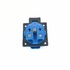 Розетка для генератора европейская синяя 16A 250V  - фото 1