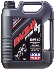 LiquiMoly RACING SYNTH 4T 10W-60 (синтетическое) 5л.