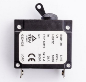 Автомат напряжения 28А 230V под фишку