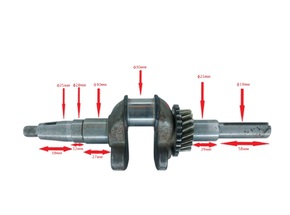 Коленвал в сборе Briggs & Stratton 7.5HP