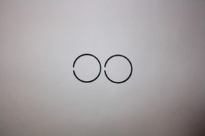 Кольцо поршневое (комплект) для бензопилы МС 360