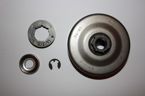 Звезда со сменным венцом привода цепи