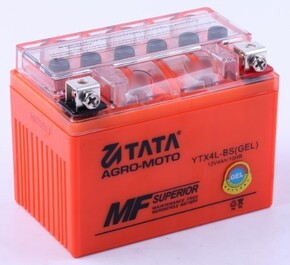 Аккумулятор гелевий 12V 4AH-YTX4L-BS