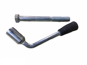 Болт руля с гайкой 105/135 КПП 2+1