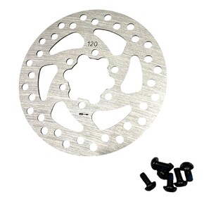 Диск тормозной электросамоката 120мм на 6 болтов