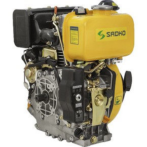 Sadko DE-300ME дизельный двигатель 6 л.с. (шлиц) электростартер