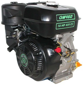 Grunwelt GW460F-S бензиновый двигатель 18 л.с. (шпонка 25мм) 