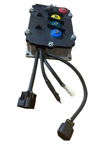 Контроллер в герметичном корпусе для BLDC мотора синусный 48V/1200W 17 проводов