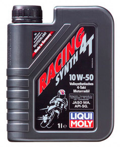 Liquimoly RACING SYNTH 4T 10W-50 (синтетическое) 1л.