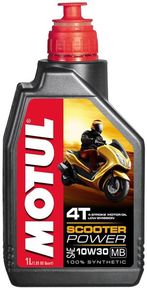 Моторное масло Motul Scooter Power 4T MB 10W30 1л