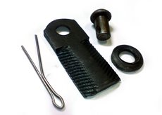 Нож для роторной косилки мотоблока минитрактор прораб