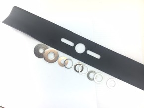 Нож L 476мм газонокосилки с шайбами