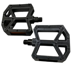 Педали BMX 9/16  109x96x30мм пластиковые черные B289DU
