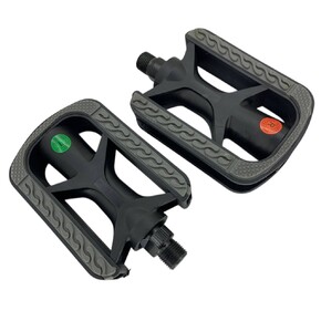 Педали  CITY 9/16 пластиковые черно-серые комплект NW-88