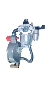 Карбюратор з газовым редуктором 168F 170F GX160 GX200 на мотопомпу