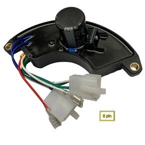 Регулятор напряжения генератора (AVR) трехфазное 4-8квт 400V 470mf