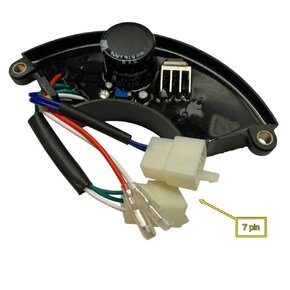 Регулятор напряжения генератора (AVR) трехфазный 4-8кВт 450V 470mF 7 проводов