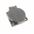Розетка для генератора европейская черная 16A 250V 