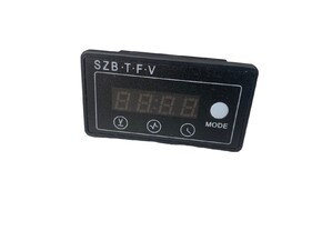 Счетчик моточасов электрический с частотометром и вольтметром 220V