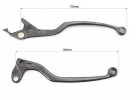 Рычаг руля левый/правый комплект 2 шт чорный