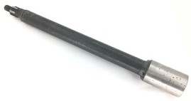 Вал под шпонку №1 КР-02 L-340 mm
