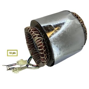 Статор генератора 380V 50HZ 140mm 3 Фазы с усиленою фазой