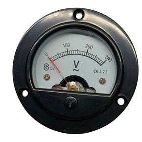 Вольтметр 300V круглый