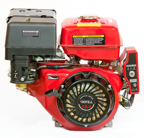 WEIMA  WM190FE-L бензиновый двигатель 16л.с. (шпонка) электростартер и редуктор